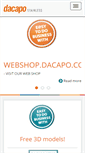 Mobile Screenshot of dacapo.com
